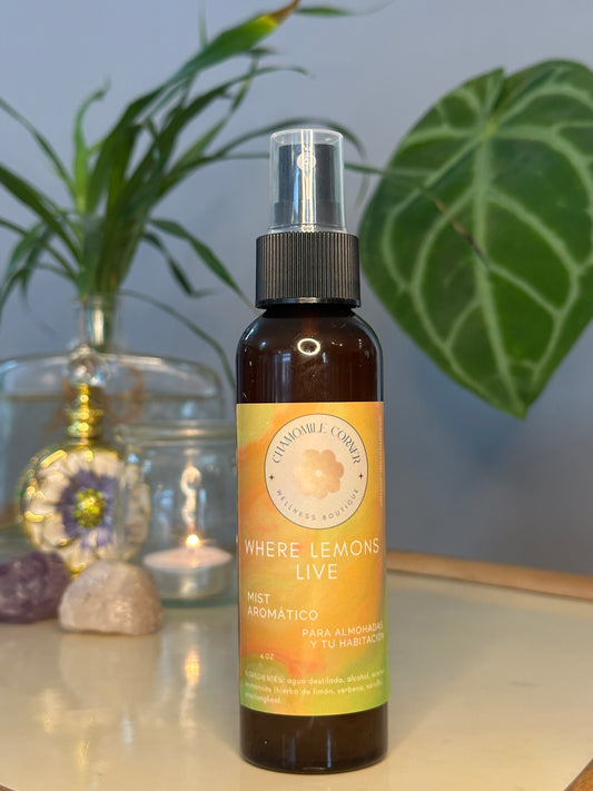 Where Lemons Live Mist Aromático